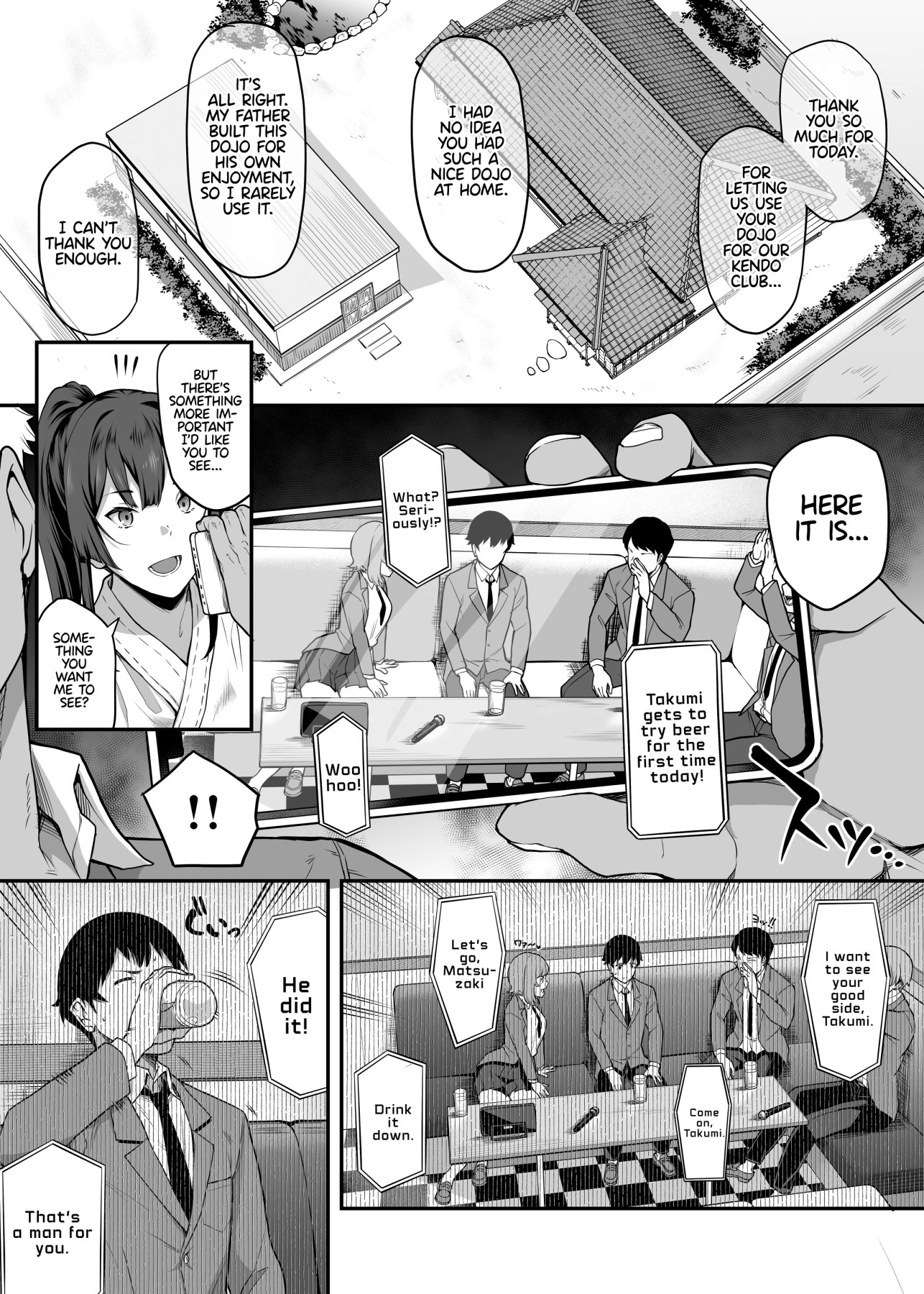 Hentai Manga Comic-There's No Way My Hot Girlfriend Who Is My Childhood Friend And Captain of the Kendo Club Would Fall For Those Playboys-v22m-v22m-v22m-Read-15